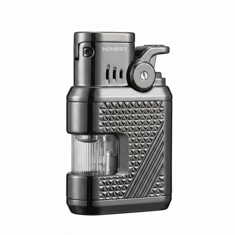 Bật Lửa Khò Xì Gà 2 Tia Honest BCZ 873