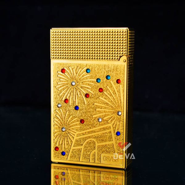 Dupont Hồng Kông Đính Đá Quý Chủ Đề Pháo Hoa Tại Tháp Eiffel Và Khải Hoàn Môn Paris D207