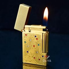 Dupont Hồng Kông Đính Đá Quý Chủ Đề Pháo Hoa Tại Tháp Eiffel Và Khải Hoàn Môn Paris D207