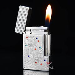 Dupont Hồng Kông Đính Đá Quý Chủ Đề Pháo Hoa Tại Tháp Eiffel Và Khải Hoàn Môn Paris D207