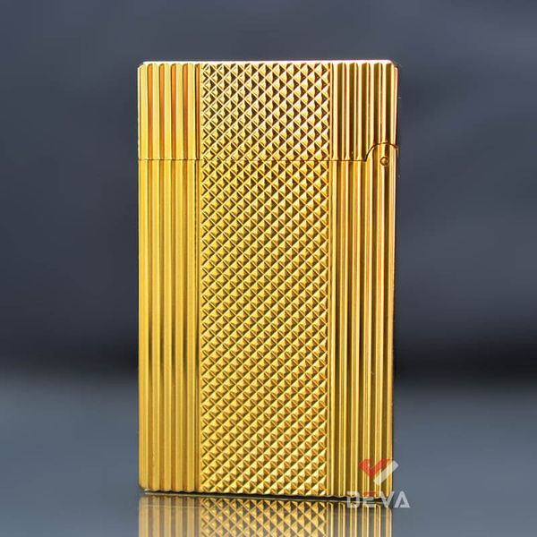 Dupont 2 Lửa Kẻ Sọc Bên Hoạ Tiết Vân Kim Cương D148