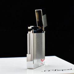 Dupont 2 Lửa Kẻ Sọc Bên Hoạ Tiết Vân Kim Cương D148