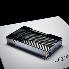 Dupont 2 Lửa Kẻ Sọc Bên Hoạ Tiết Vân Kim Cương D148