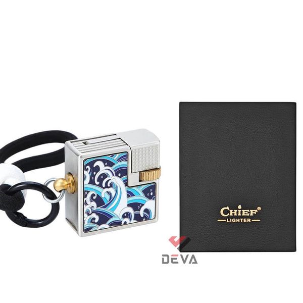 Bật lửa xăng đá Chief móc khoá độc đáo CF720 Series