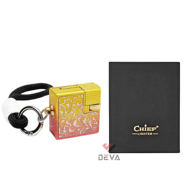 Bật lửa xăng đá Chief móc khoá độc đáo CF720 Series