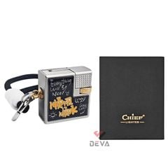 Bật lửa xăng đá Chief móc khoá độc đáo CF720 Series