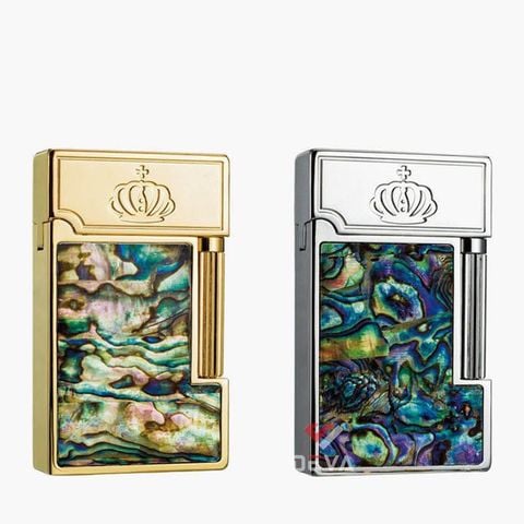 Bật lửa xăng đá chính hãng Zorro tay đánh đá ngang các mẫu khảm trai Series Z612