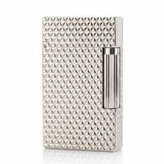 ST Dupont Hồng Kông Khắc Nổi Họa Tiết Kim Cương Vân Tam Giác 3D D184
