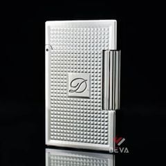 Dupont Xăng Đá Hoạ Tiết Vân Kim Cương Nổi Logo Chữ D D136-DX