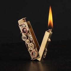 Bật lửa thủ công xăng đá nguyên khối 3D độc đáo TC42
