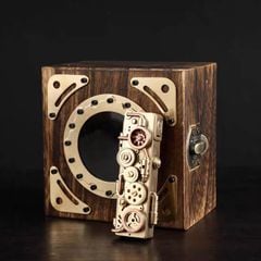 Bật lửa thủ công xăng đá nguyên khối 3D độc đáo TC42