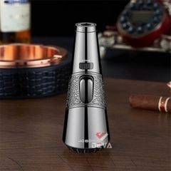 Bật lửa gas Jobon khò 1 tia kèm khóa an toàn và chế độ rảnh tay ZB A09