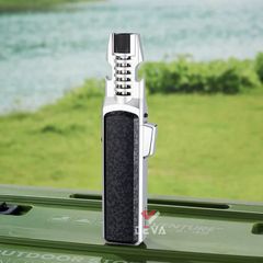 Bật lửa Jobon khò đại 1 tia có khóa gas kèm chế độ rảnh tay ZB-567