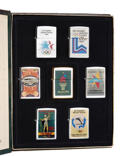 SET Zippo Olympic Games Collection Atlanta 1996