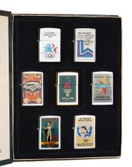 SET Zippo Olympic Games Collection Atlanta 1996