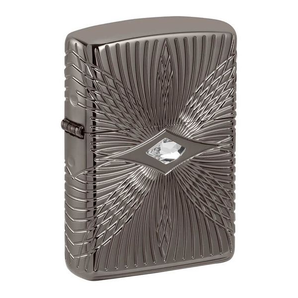 Zippo Armor Ốp Đá Pha Lê Cao Cấp Pattern Design Z24