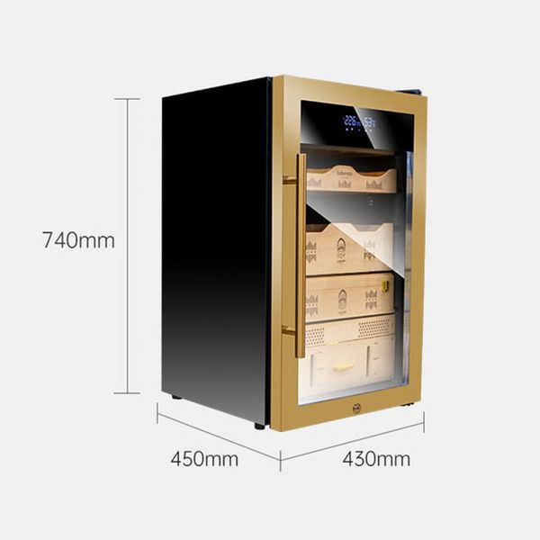 Tủ bảo quản xì gà 300 điếu gỗ Tuyết Tùng Lubinski RA 222
