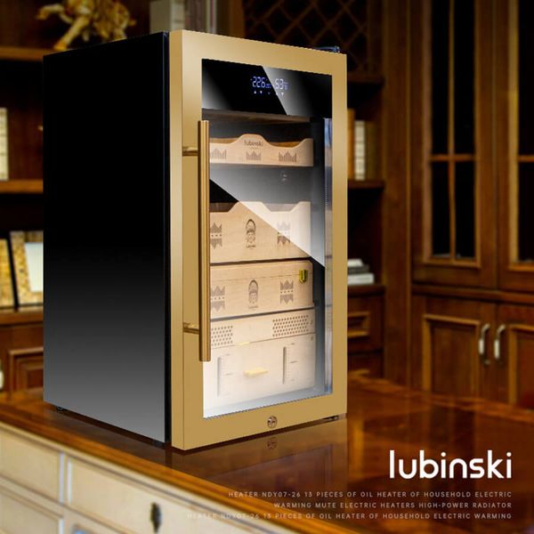 Tủ bảo quản xì gà 300 điếu gỗ Tuyết Tùng Lubinski RA 222