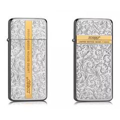 Bật lửa Zorro siêu mỏng khắc hình ZS5