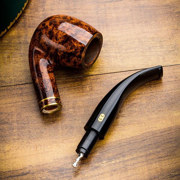 Tẩu thuốc gỗ thạch nam Chacom Club N851