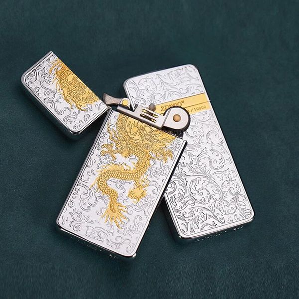 Bật lửa Zorro siêu mỏng khắc hình ZS5