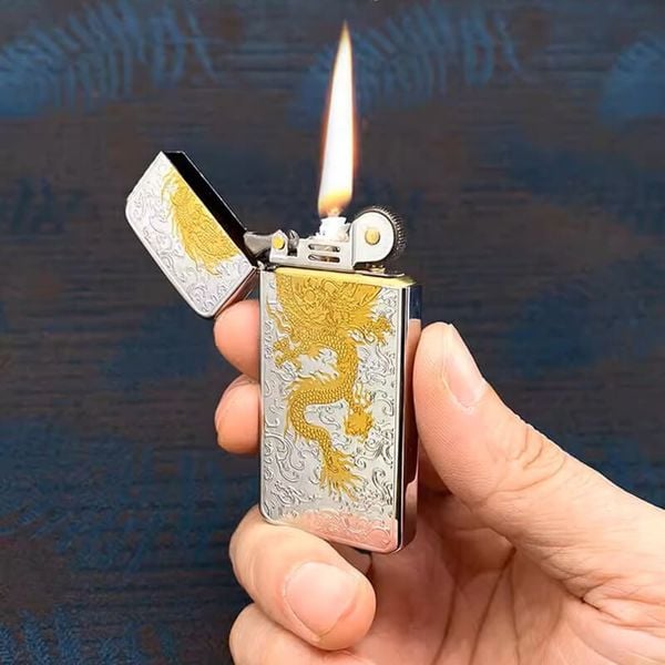 Bật lửa Zorro siêu mỏng khắc hình ZS5
