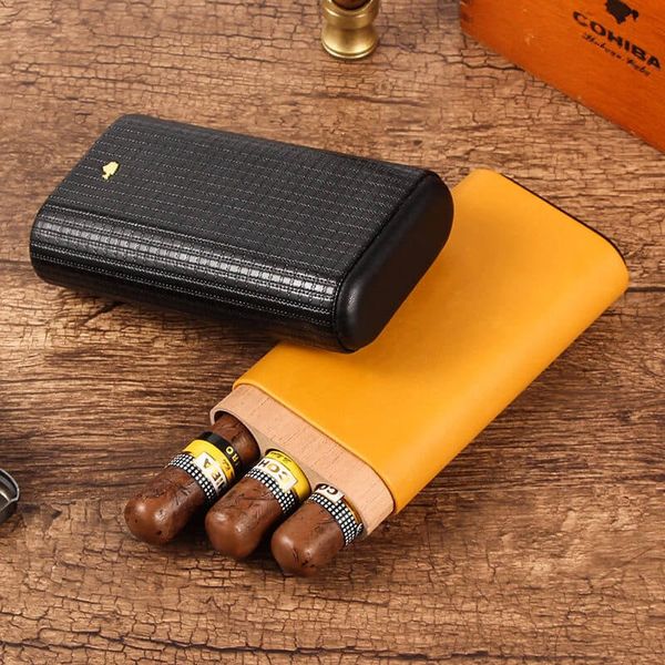 Bao da 3 điếu Cohiba COB 204