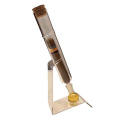 Set 10 Ống đựng Ủ Cigar Thủy Tinh Cao Cấp Có Giá Kệ OTT