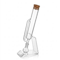 Set 10 Ống đựng Ủ Cigar Thủy Tinh Cao Cấp Có Giá Kệ OTT