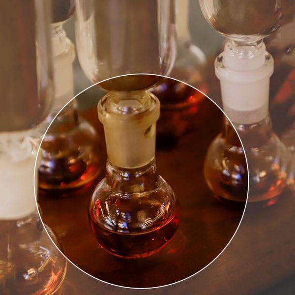 Set 10 Ống đựng Ủ Cigar Thủy Tinh Cao Cấp Có Giá Kệ OTT