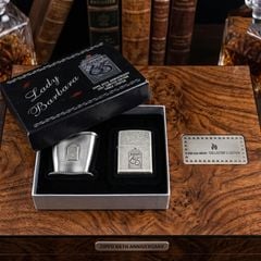 Zippo Để Bàn Lady Barbara – Kỷ Niệm 65th Anniversary (1932-1997) - Bản Sưu Tầm Cao Cấp C98