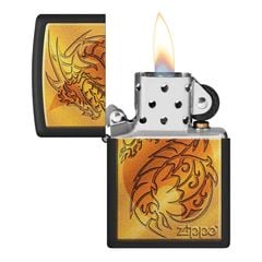 Zippo In Sinh Vật Thần Thoại Rồng Lửa Medieval Mythological Z205