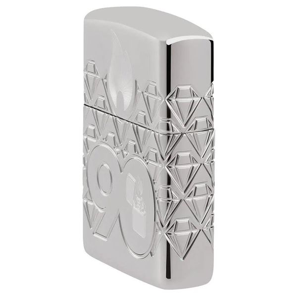Bật Lửa Zippo 90th Anniversary Sterling Silver – Bản Kỷ Niệm 90 Năm Bạc Khối Limited 900 Bản Toàn Cầu