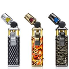Bật lửa gas Jobon khò 1 tia đầu xoay 30° có khóa gas chế độ rảnh tay ZB 106