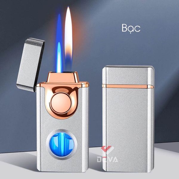 Bật lửa gas Tenho cảm ứng điện tử 2 phong cách lửa độc đáo TH-656