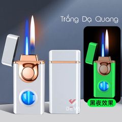 Bật lửa gas Tenho cảm ứng điện tử 2 phong cách lửa độc đáo TH-656