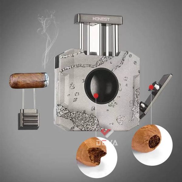 Set phụ kiện Cigar Honest 2 món bật lửa và dao cắt TA Series