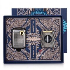 Set phụ kiện Cigar Honest 2 món bật lửa và dao cắt TA Series