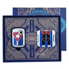 Set phụ kiện Cigar Honest 2 món bật lửa và dao cắt TA Series