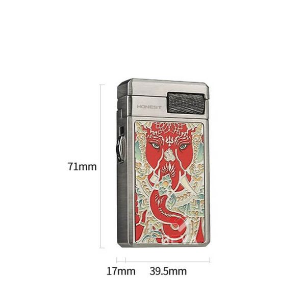 Set phụ kiện Cigar Honest 2 món bật lửa và dao cắt TA Series