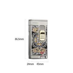 Set phụ kiện Cigar Honest 2 món bật lửa và dao cắt TA Series