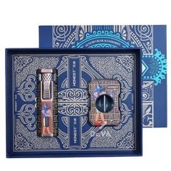 Set phụ kiện Cigar Honest 2 món bật lửa và dao cắt TA Series