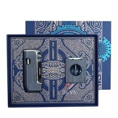 Set phụ kiện Cigar Honest 2 món bật lửa và dao cắt TA Series