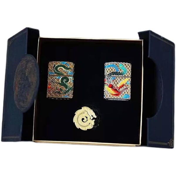 SET Zippo Rồng Phượng cao cấp Limited ZN285