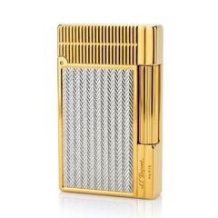 Dupont Hồng Kông Vân Sóng Nổi Kẻ Sọc Dọc Viền D149