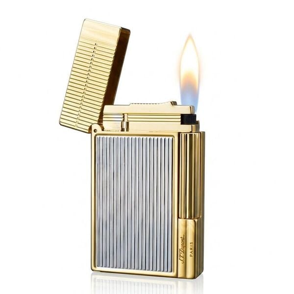 Dupont Hồng Kông Vân Sóng Nổi Kẻ Sọc Dọc Viền D149