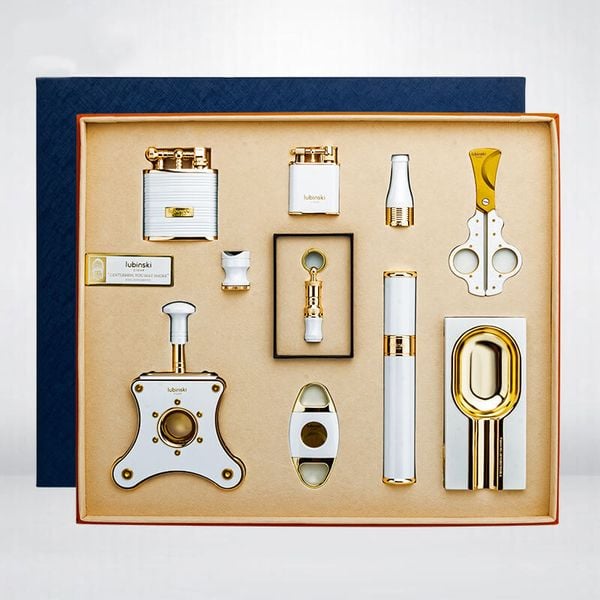 Bộ Set phụ kiện 10 dụng cụ xì gà Jifeng SF01