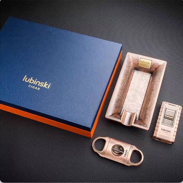 Set phụ kiện cigar 3 món có hộp sang trọng YJA 80019