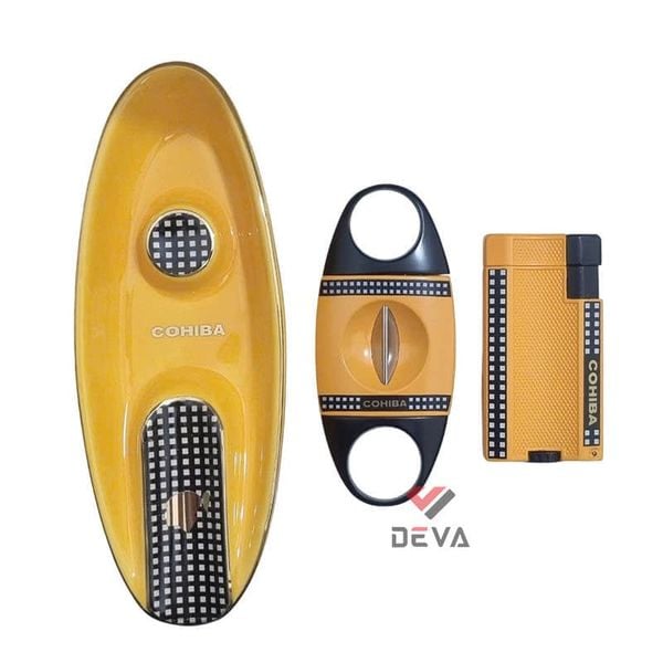 Set phụ kiện Cigar chính hãng Cohiba 3 món chuyên dụng HB T317
