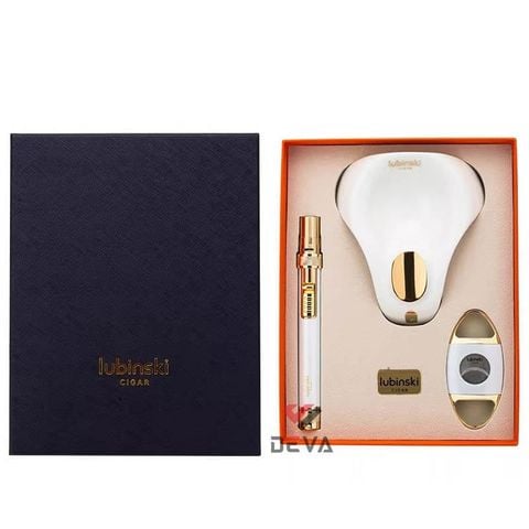 Set phụ kiện Cigar chính hãng Lubinski 3 món đa năng YJA 80027